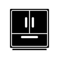 Refrigerator icon vector design templates