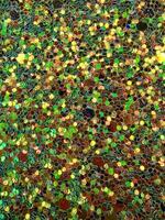 Green glitter background photo