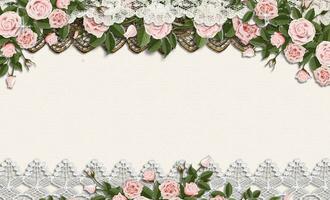 Shabby chic background photo