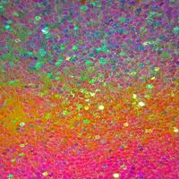 Holographic glitter background photo