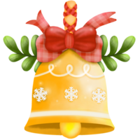 Kerstmis klokken decoratie png