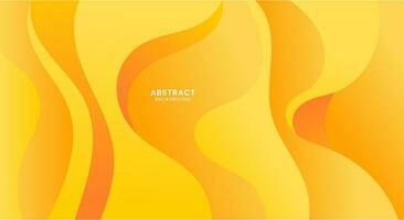 Abstract yellow background vector