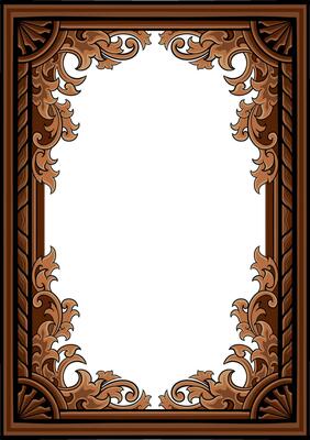 Frame ornament vintage classic element decoration