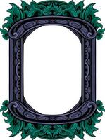 Frame ornament vintage classic element decoration vector