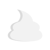 Whipped cream illustration png