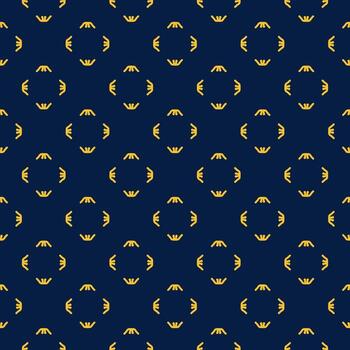 Ornament pattern design template with decorative motif.  background in flat style vector