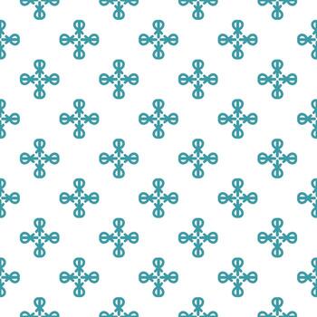 Ornament pattern design template with decorative motif.  background in flat style. repeat and seamless vector