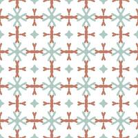 Ornament pattern design template with decorative motif.  background in flat style vector