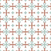 Ornament pattern design template with decorative motif.  background in flat style vector