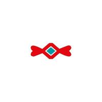 Logo design with ornament concept vector