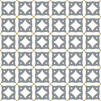 Ornament pattern design template with decorative motif.  background in flat style vector