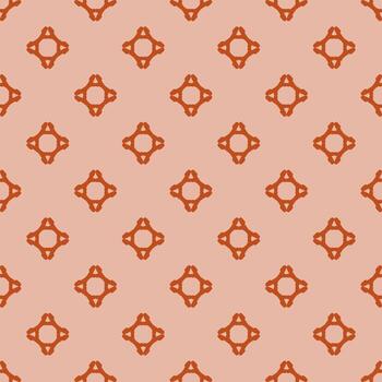 Ornament pattern design template with decorative motif.  background in flat style vector