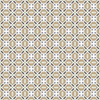 Ornament pattern design template with decorative motif.  background in flat style vector