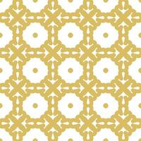Ornament pattern design template with decorative motif.  background in flat style vector