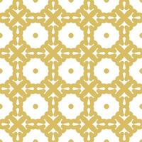 Ornament pattern design template with decorative motif.  background in flat style vector