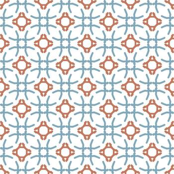 Ornament pattern design template with decorative motif.  background in flat style vector