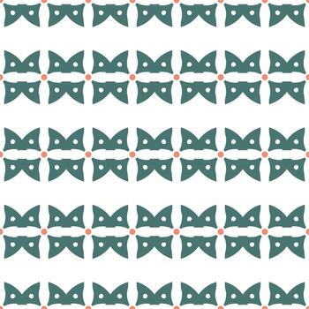 Ornament pattern design template with decorative motif.  background in flat style. repeat and seamless vector