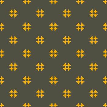 Ornament pattern design template with decorative motif.  background in flat style. repeat and seamless vector