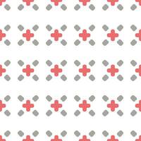 Ornament pattern design template with decorative motif.  background in flat style vector