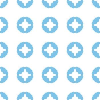 ornamento modelo diseño modelo con decorativo motivo. antecedentes en plano estilo. repetir y sin costura vector