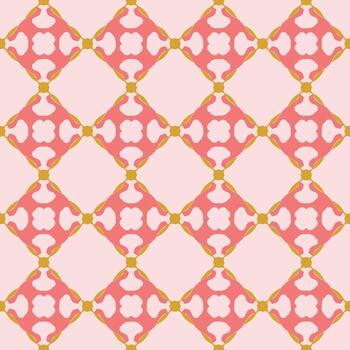 Ornament pattern design template with decorative motif.  background in flat style. repeat and seamless vector
