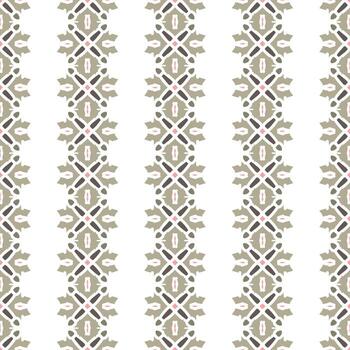 Ornament pattern design template with decorative motif.  background in flat style vector