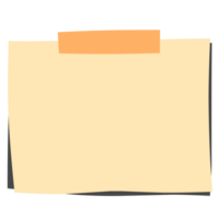 Sticky notes for reminders png