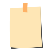 Sticky notes for reminders png