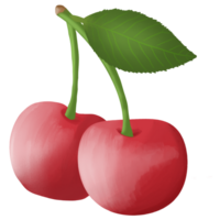 rouge délicieux Cerise png