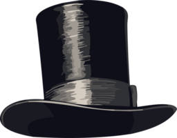 The Iconic Top Hat AI Generative png