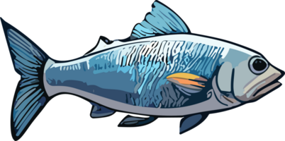 Fresh Fish AI Generative png