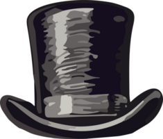 The Iconic Top Hat AI Generative png