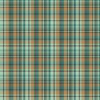 Tartan plaid pattern with texture and coffee color. vector