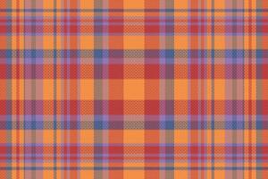 Tartan plaid pattern with texture and coffee color. vector