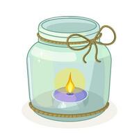 Illustration of Aromatic Candle vector