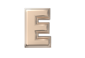 Text A to Z 3d with style color golden png