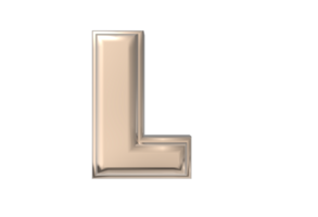 Text A to Z 3d with style color golden png