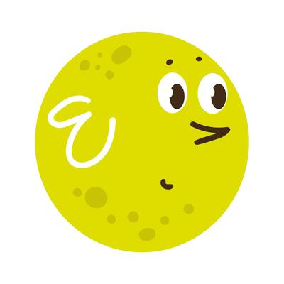 Punctuation Mark in the Form of a Fun Character