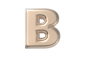 Text A to Z 3d with style color golden png