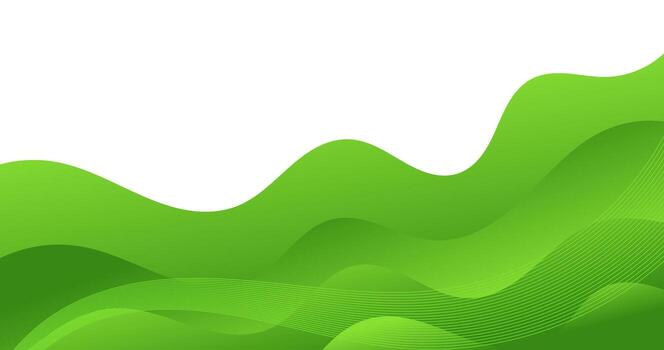 resumen verde bio curva antecedentes para negocio con Copiar espacio zona vector