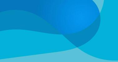 abstract blue wave gradient background vector