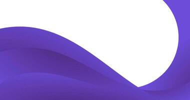 abstract purple wave background with copy space area vector