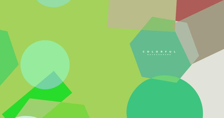 colorful background with geometric shape