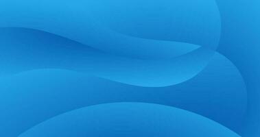 abstract blue wave gradient background vector