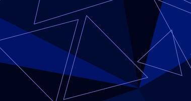 abstract modern blue background with triangles vector