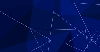 abstract modern blue background with triangles vector