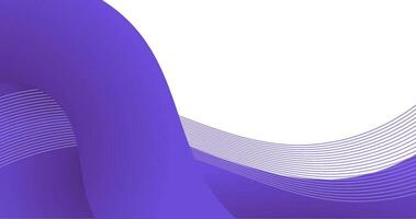 abstract purple wave background with copy space area vector