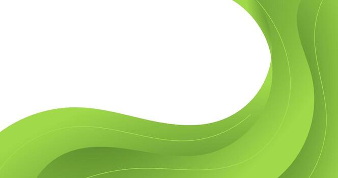 resumen verde bio curva antecedentes para negocio con Copiar espacio zona vector