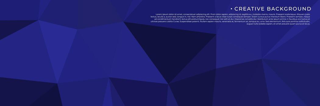 resumen azul geométrico antecedentes con triangulos vector