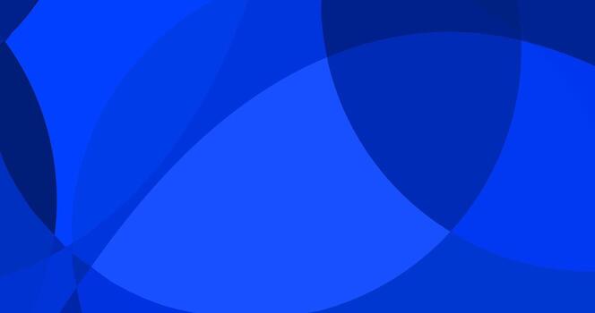 abstract blue color background with dynamic shapes composition vector